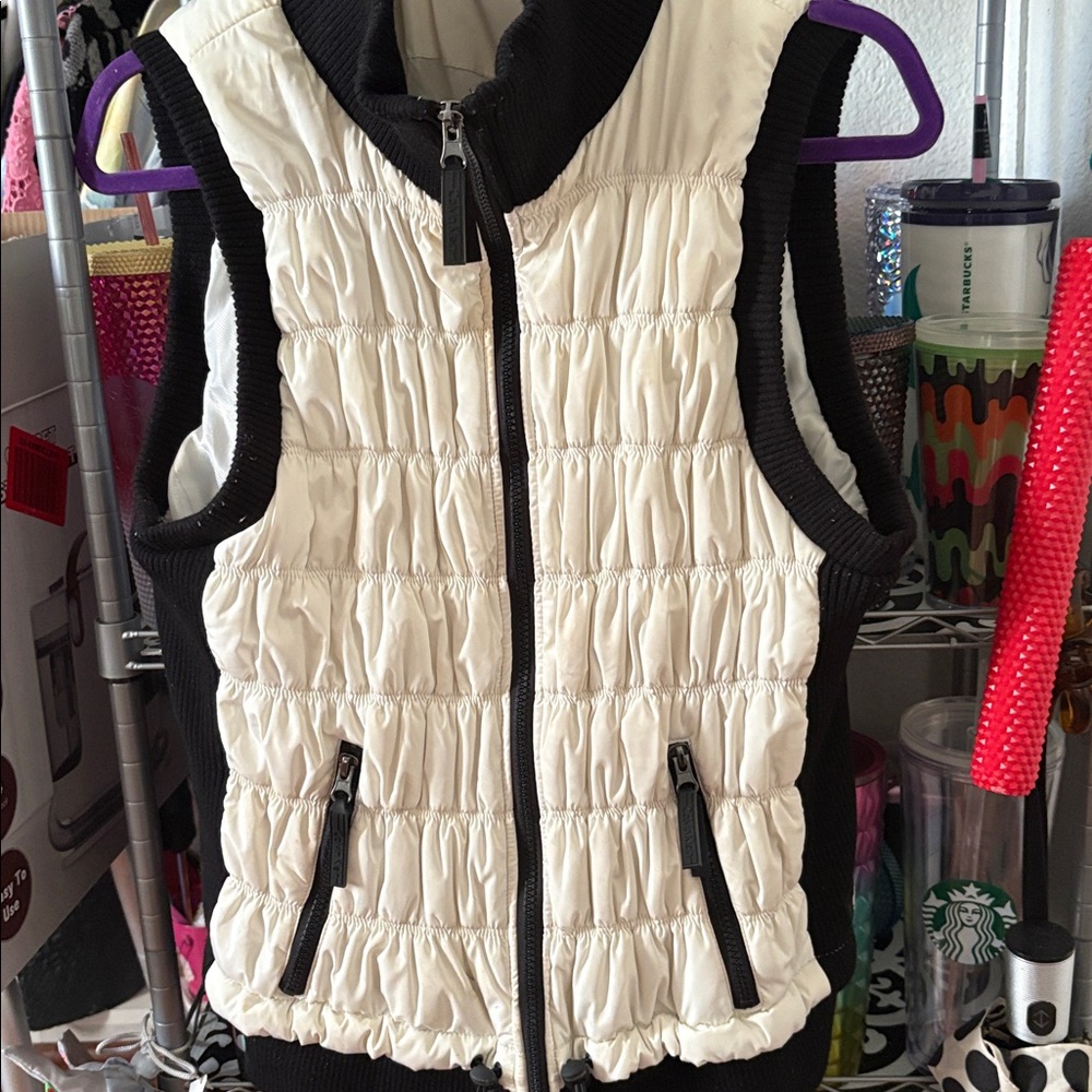 Calvin Klein zip up puffy vest
